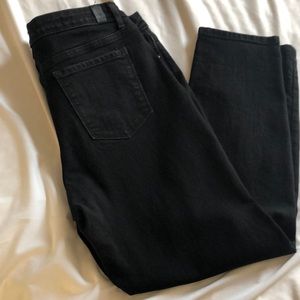 Black skinny leg size 16 black jeans
